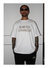 画像3: exodus/Drunk,High & Unemployed T SHIRT（WHITE）［プリントT-25秋冬］ (3)
