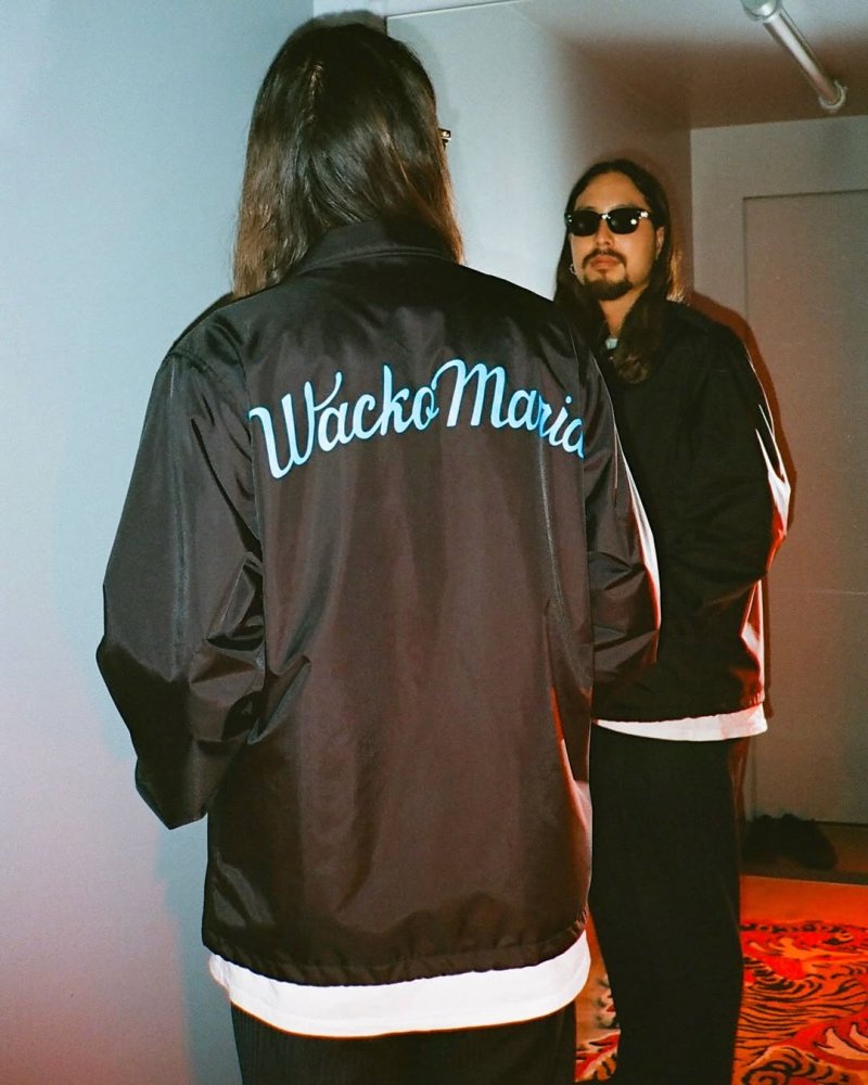 画像3: WACKO MARIA/COACH JACKET（BLACK）［コーチJKT-25秋冬］