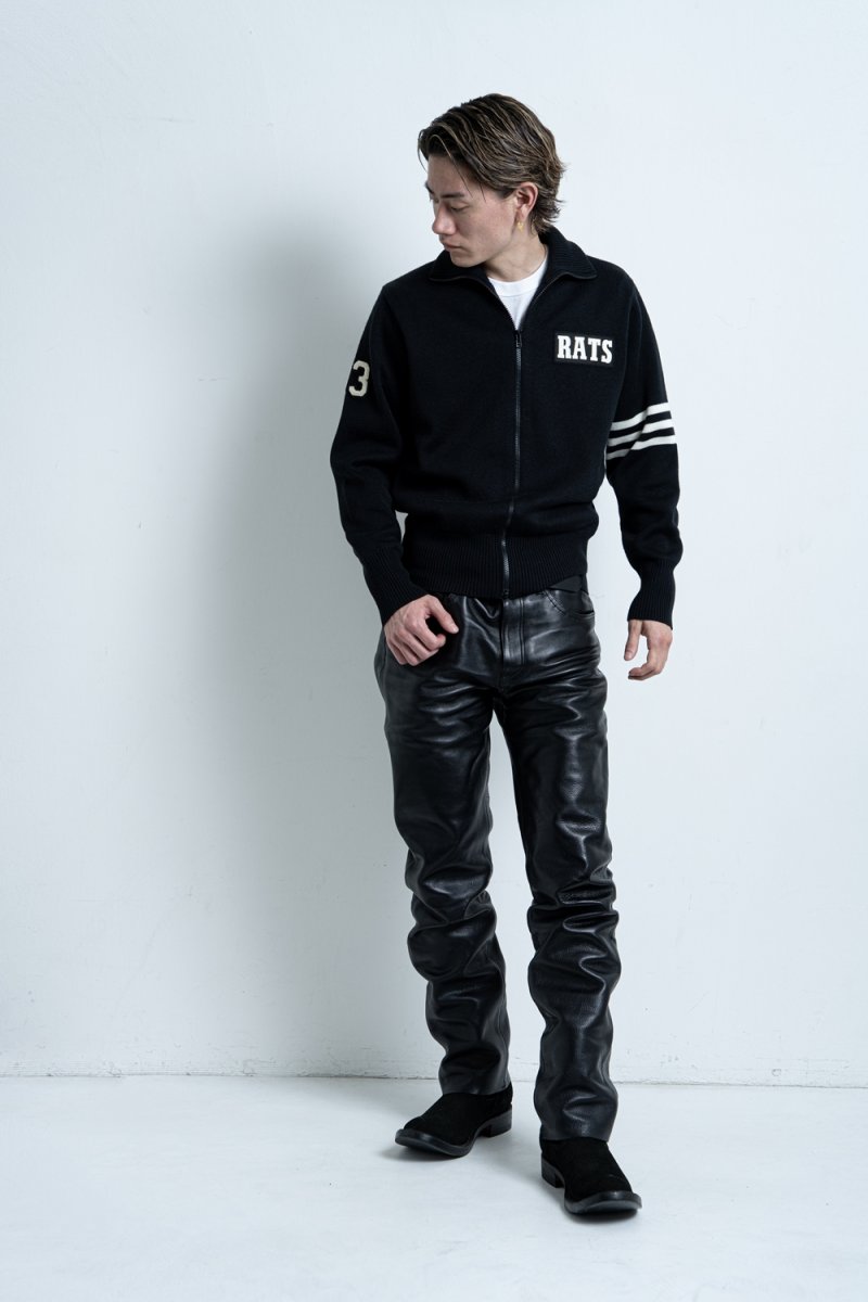 画像9: RATS/DRIVERS KNIT（BLACK）［ドライバーズニット-25秋冬］ (9)