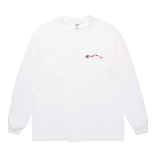 他の写真1: WACKO MARIA/WASHED HEAVY WEIGHT LONG SLEEVE T-SHIRT（WHITE）［プリント長袖T-25秋冬］
