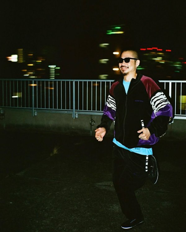 画像3: WACKO MARIA/VELVETEEN TRACK JACKET（BLACK）［ベルベッティーントラックJKT-25秋冬］