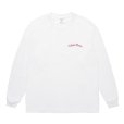 画像2: WACKO MARIA/WASHED HEAVY WEIGHT LONG SLEEVE T-SHIRT（WHITE）［プリント長袖T-25秋冬］ (2)