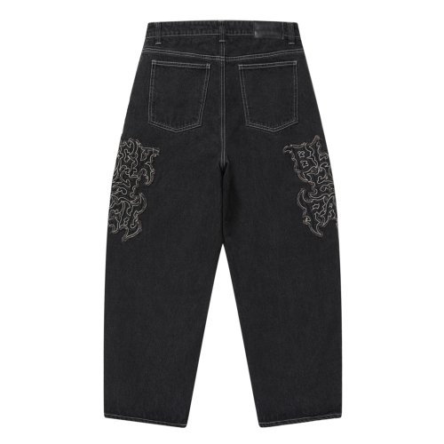 他の写真2: BlackEyePatch/METAL LOGO EXTRA BAGGY JEANS（BLACK）