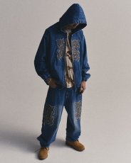 画像5: BlackEyePatch/METAL LOGO EXTRA BAGGY JEANS（BLACK） (5)