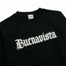 画像3: BUENA VISTA/BV gothic logo sweat（BLACK）［クルーネックスウェット-25秋冬］ (3)