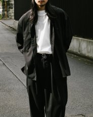 画像6: COOTIE PRODUCTIONS/T/W 2 Tuck Easy Pants（Black）［ツータックイージーパンツ-25秋冬］ (6)
