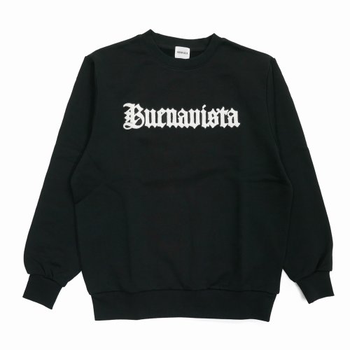 他の写真1: BUENA VISTA/BV gothic logo sweat（BLACK）［クルーネックスウェット-25秋冬］