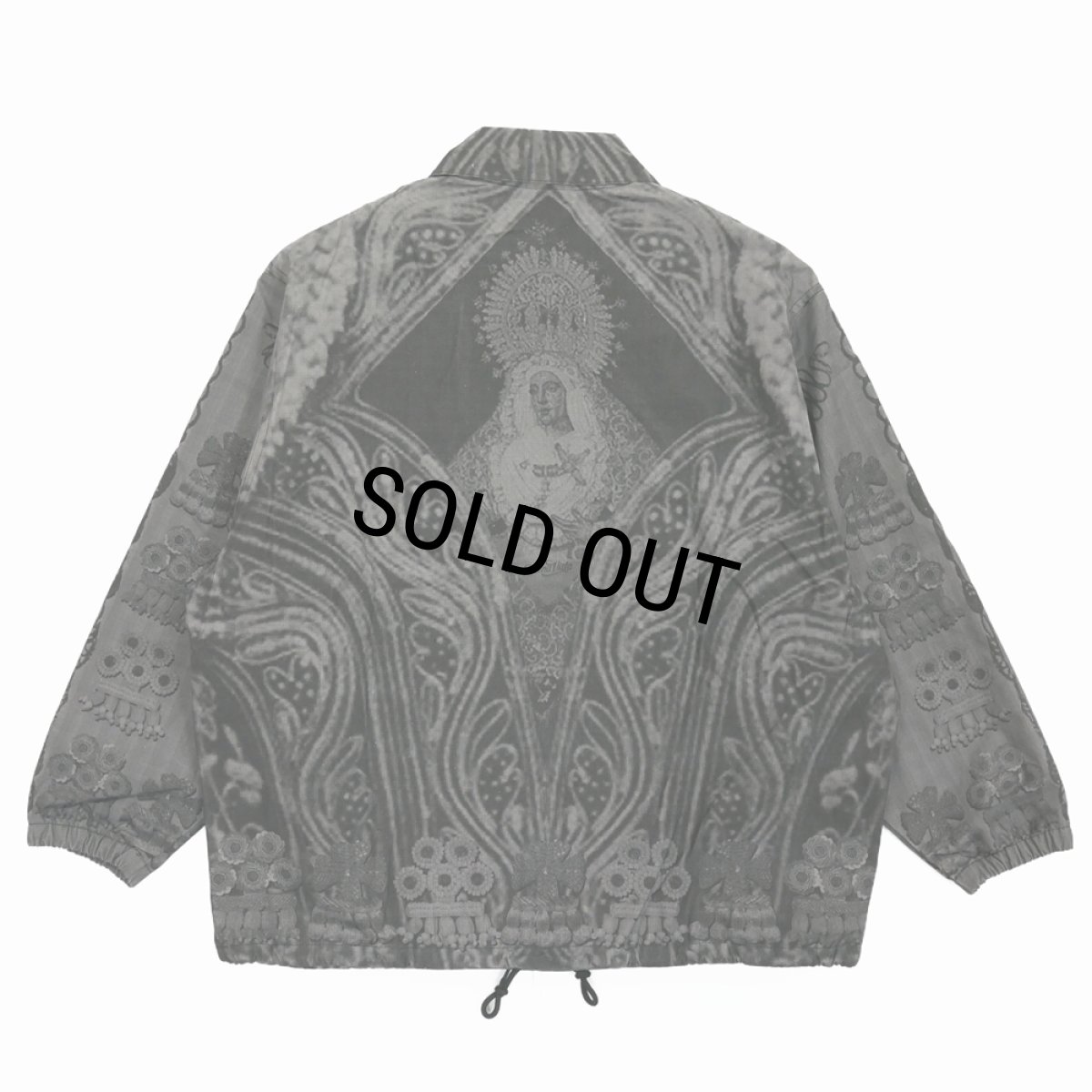 画像1: 【30%OFF】BUENA VISTA/Maria's tassel coach jacket（CHARCOAL）［マリアズタッセルコーチJKT-25秋冬］ (1)