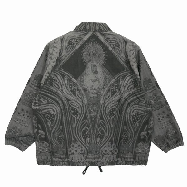 画像1: BUENA VISTA/Maria's tassel coach jacket（CHARCOAL）［マリアズタッセルコーチJKT-25秋冬］