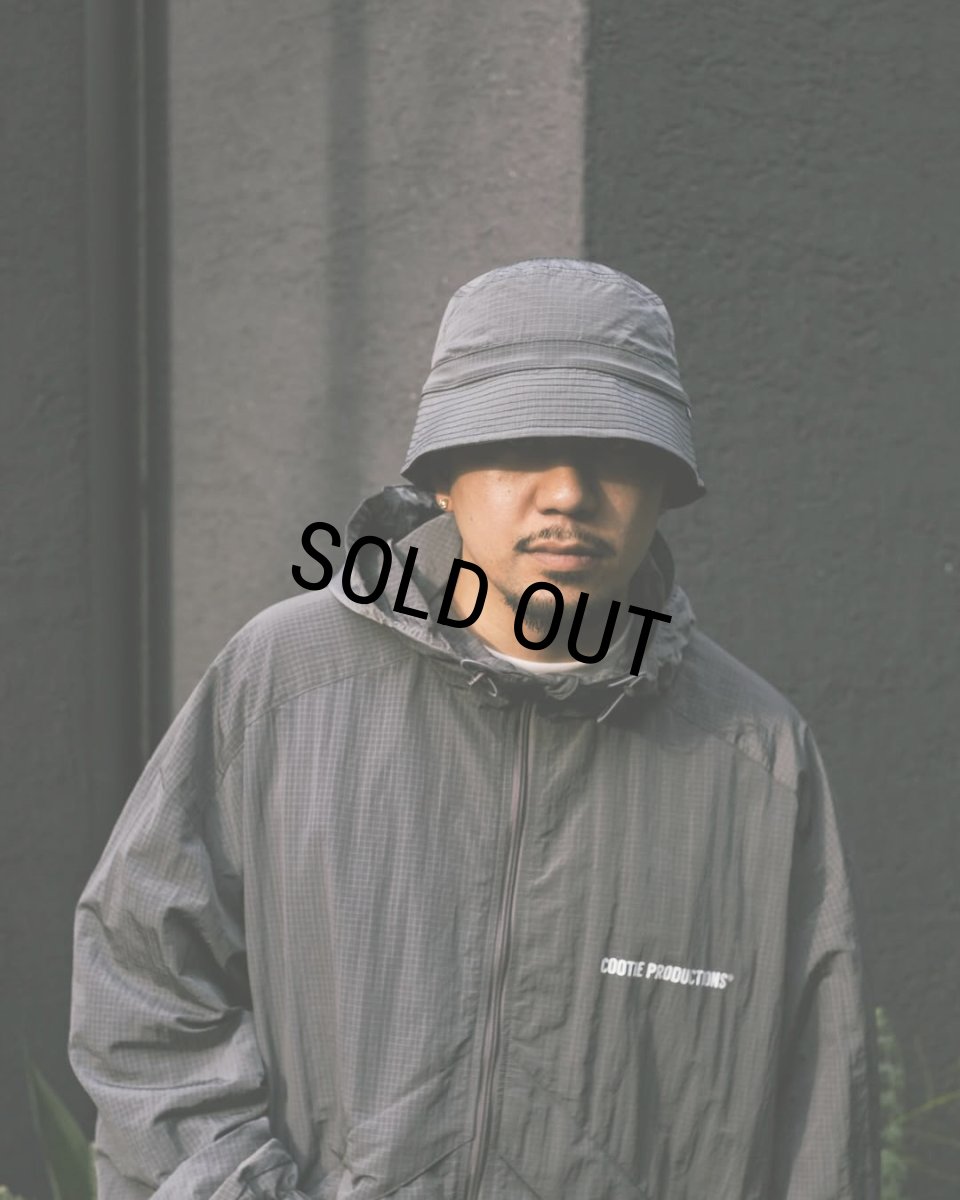 画像4: COOTIE PRODUCTIONS/Nylon Ripstop Training Jacket（Gray）［ナイロンリップストップトレーニングJKT-25秋冬］ (4)