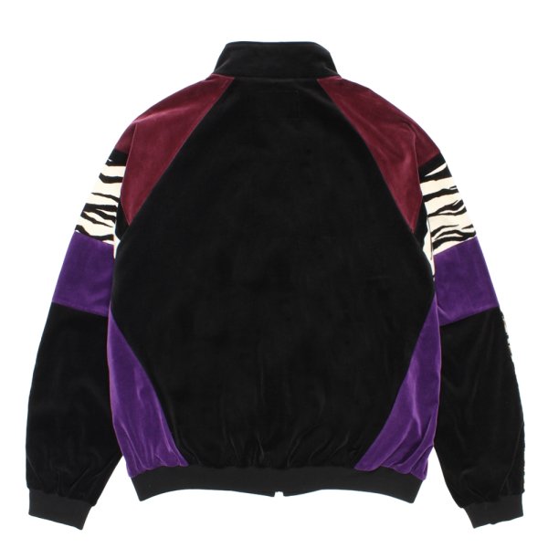 画像2: WACKO MARIA/VELVETEEN TRACK JACKET（BLACK）［ベルベッティーントラックJKT-25秋冬］