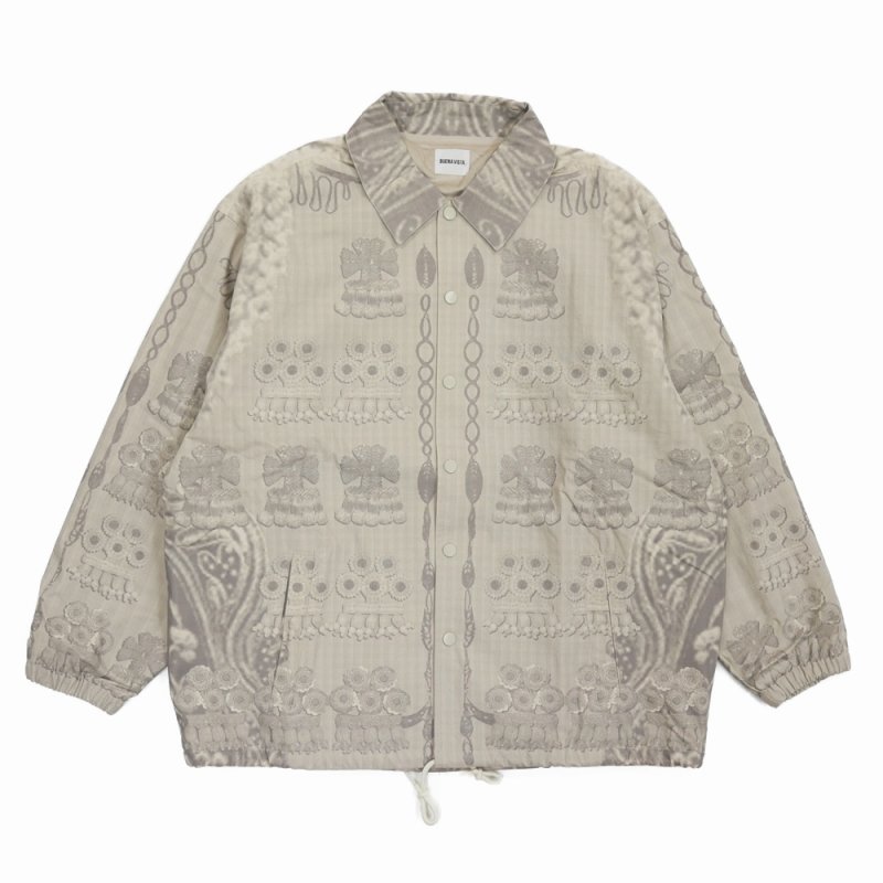 画像1: BUENA VISTA/Maria's tassel coach jacket（OFF WHITE）［マリアズタッセルコーチJKT-25秋冬］