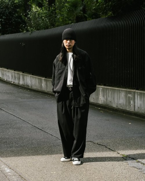 他の写真2: COOTIE PRODUCTIONS/Crochet Cuffless Beanie（Black）［カフレスビーニー-25秋冬］