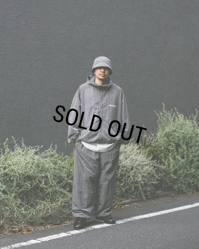 COOTIE PRODUCTIONS/Nylon Ripstop Training Jacket（Gray）［ナイロン