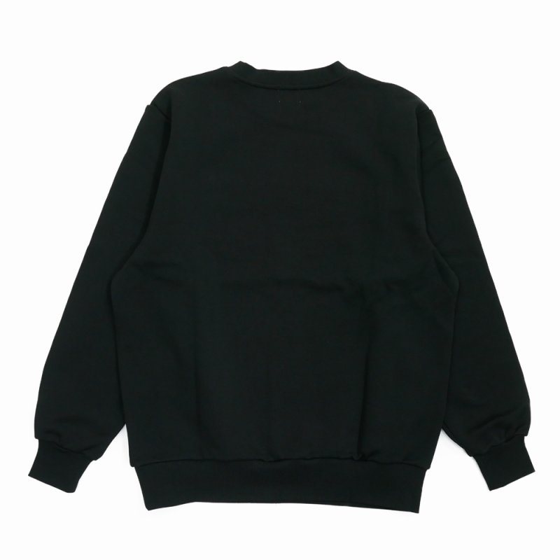 画像2: BUENA VISTA/BV gothic logo sweat（BLACK）［クルーネックスウェット-25秋冬］