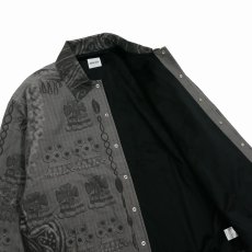 画像4: BUENA VISTA/Maria's tassel coach jacket（CHARCOAL）［マリアズタッセルコーチJKT-25秋冬］ (4)