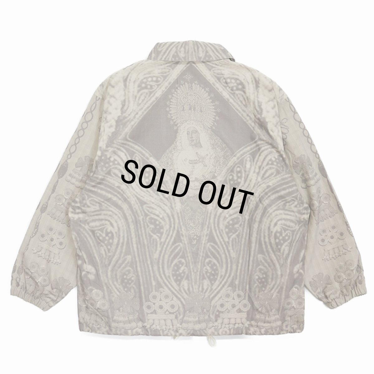 画像1: 【30%OFF】BUENA VISTA/Maria's tassel coach jacket（OFF WHITE）［マリアズタッセルコーチJKT-25秋冬］ (1)