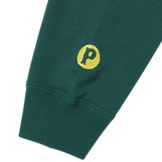 画像3: PORKCHOP/SCRIPT COLLEGE SWEAT（GREEN）［スクリプトカレッジスウェット-25秋冬］ (3)