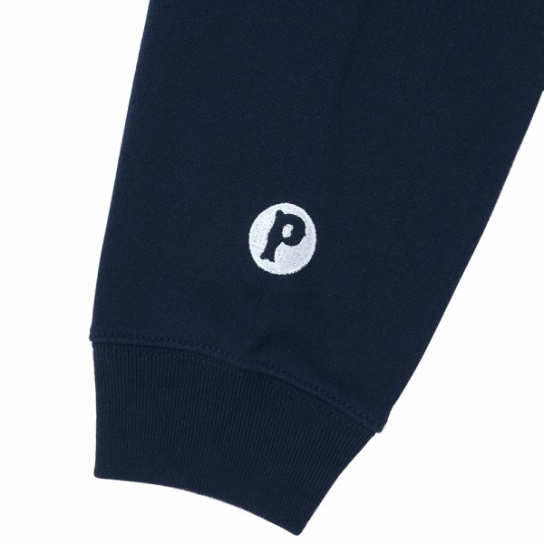 画像3: PORKCHOP/SCRIPT COLLEGE HOODIE（NAVY）［スクリプトカレッジフーディー-25秋冬］