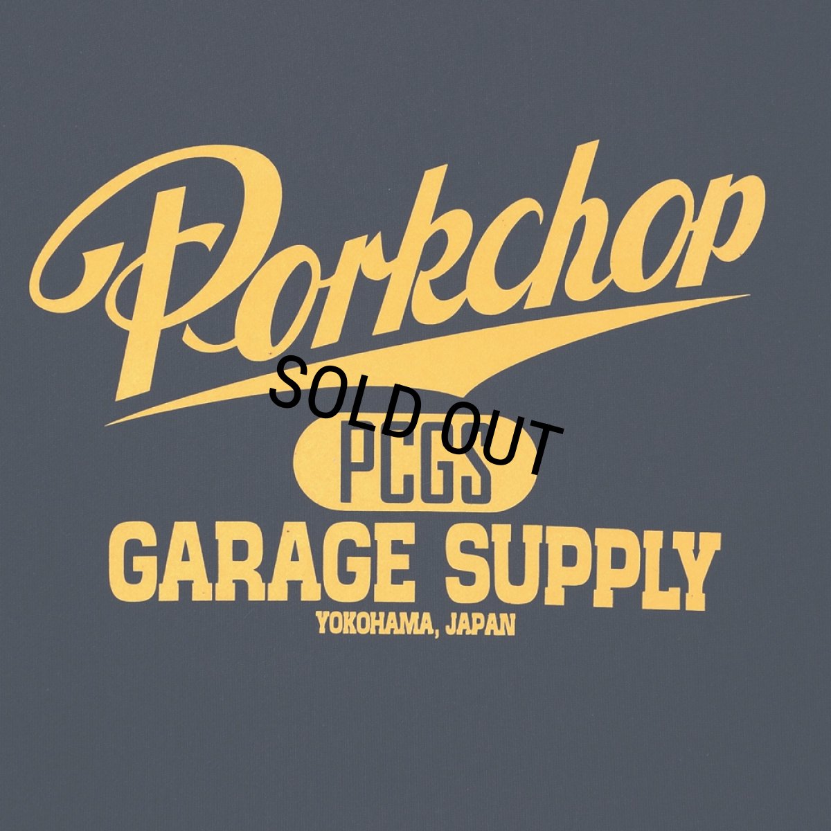 画像4: PORKCHOP/SCRIPT COLLEGE HOODIE（NAVY）［スクリプトカレッジフーディー-25秋冬］ (4)