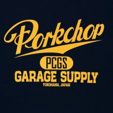 画像4: PORKCHOP/SCRIPT COLLEGE HOODIE（NAVY）［スクリプトカレッジフーディー-25秋冬］ (4)