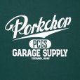 画像4: PORKCHOP/SCRIPT COLLEGE SWEAT（GREEN）［スクリプトカレッジスウェット-25秋冬］