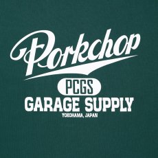 画像4: PORKCHOP/SCRIPT COLLEGE SWEAT（GREEN）［スクリプトカレッジスウェット-25秋冬］ (4)