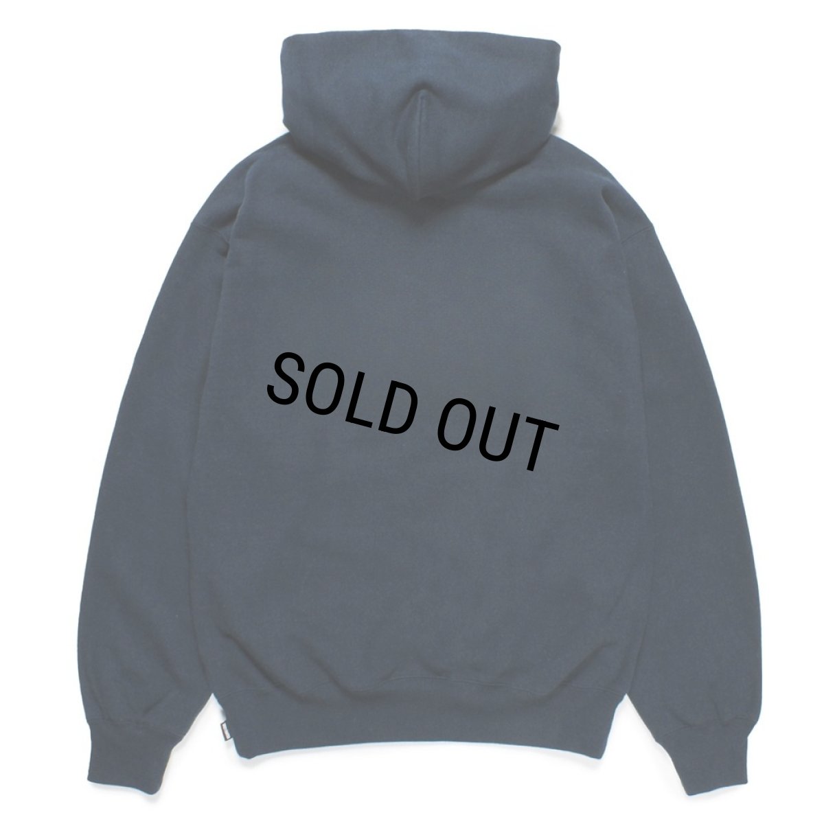 画像2: WACKO MARIA/HEAVY WEIGHT HOODED SWEAT SHIRT（NAVY）［プルオーバーパーカー-24秋冬］ (2)