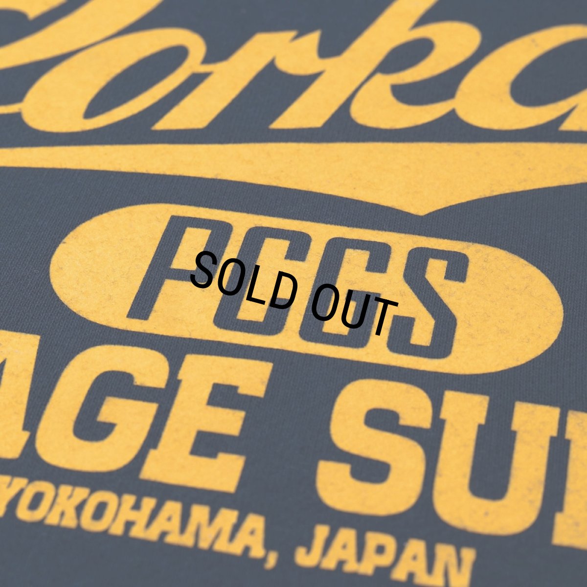 画像5: PORKCHOP/SCRIPT COLLEGE HOODIE（NAVY）［スクリプトカレッジフーディー-25秋冬］ (5)