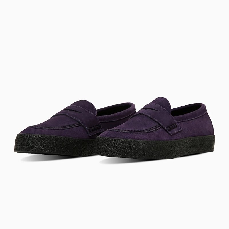 画像1: CONVERSE SKATEBOARDING/CS LOAFER II SK（PURPLE/BLACK）［CS ローファー II SK-25秋冬］