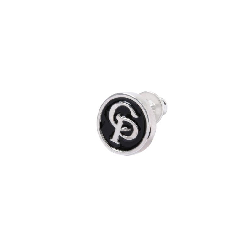画像1: COOTIE PRODUCTIONS/Symbol Earring（Silver/Black）［シンボルイヤリング-25秋冬］