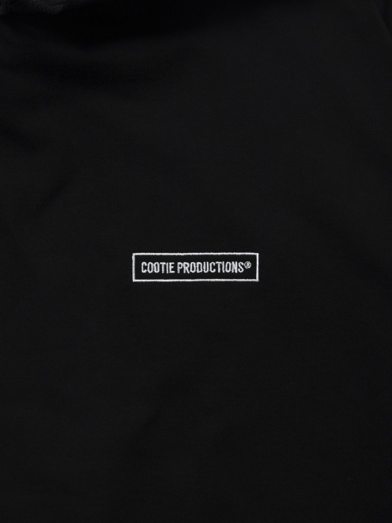 画像2: COOTIE PRODUCTIONS/Heavy Oz Jersey Plain Hoodie（Black）［プレーンフーディー-25秋冬］
