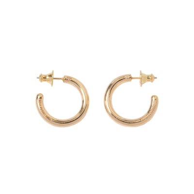 画像1: COOTIE PRODUCTIONS/One Stroke Earring - Medium（Gold）［ワンストロークイヤリング-25秋冬］