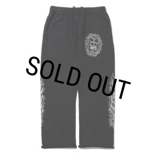 ANTIDOTE BUYERS CLUB/Fade Wash Sweat Pants（Thorn & Flames