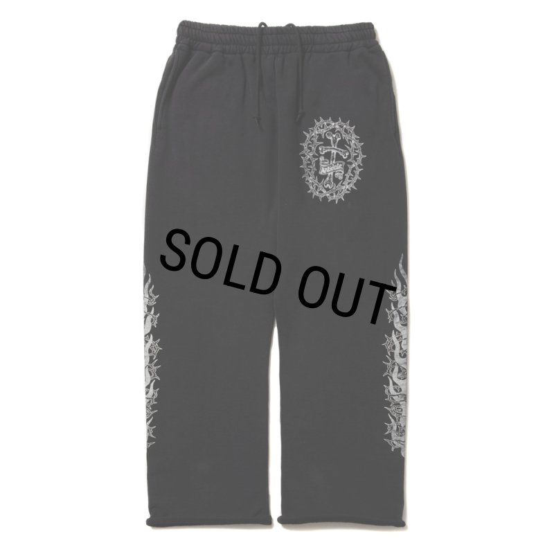 ANTIDOTE BUYERS CLUB/Fade Wash Sweat Pants（Thorn & Flames 