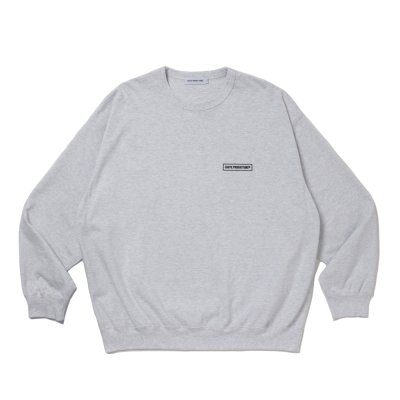 画像1: COOTIE PRODUCTIONS/Heavy Oz Jersey Plain Crew（Oatmeal）［プレーンクルー-25秋冬］