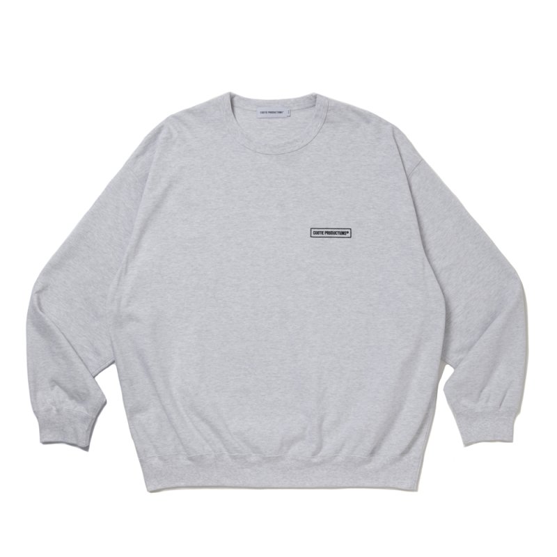 画像1: COOTIE PRODUCTIONS/Heavy Oz Jersey Plain Crew（Oatmeal）［プレーンクルー-25秋冬］