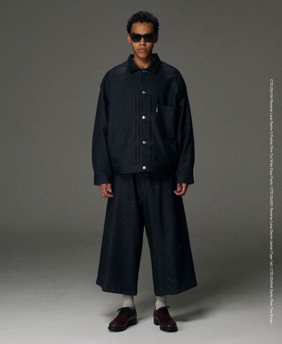 画像3: COOTIE PRODUCTIONS/Reverse Loop Denim Jacket（Type 1st）（Indigo Rigid）［リバースループデニムJKT-25秋冬］