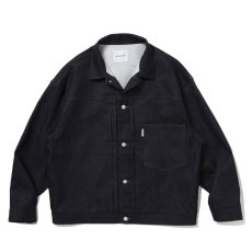画像1: COOTIE PRODUCTIONS/Reverse Loop Denim Jacket（Type 1st）（Indigo Rigid）［リバースループデニムJKT-25秋冬］ (1)