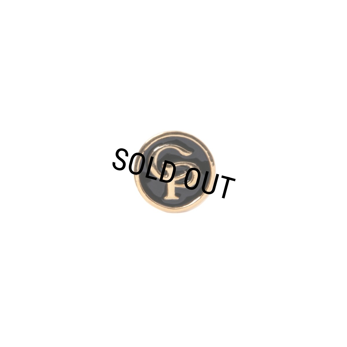 画像2: COOTIE PRODUCTIONS/Symbol Earring（Gold/Black）［シンボルイヤリング-25秋冬］ (2)