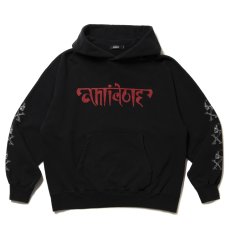 画像2: ANTIDOTE BUYERS CLUB/Fade Wash Sweat Parka（Grim Reaper）（Black） (2)