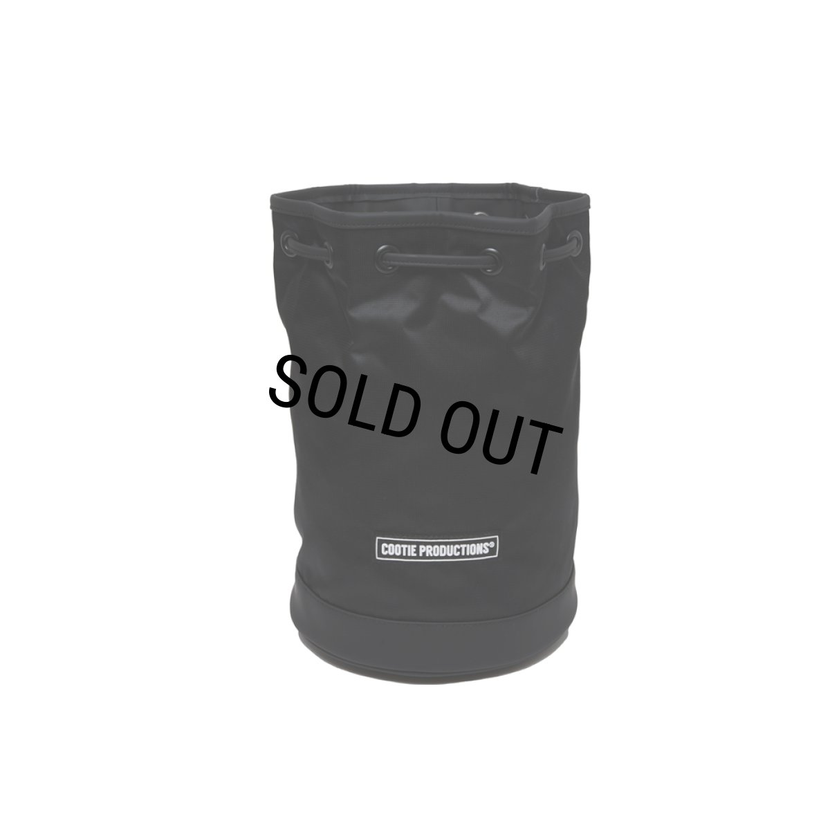 画像5: COOTIE PRODUCTIONS/Drawstring Shoulder Bag（Black）［ドローストリングショルダーバッグ-25秋冬］ (5)