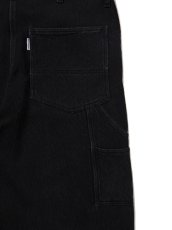 画像5: COOTIE PRODUCTIONS/Sulfur Dyed Exaggerated Twill Painter Pants（Black）［ツイルペインターパンツ-25秋冬］ (5)