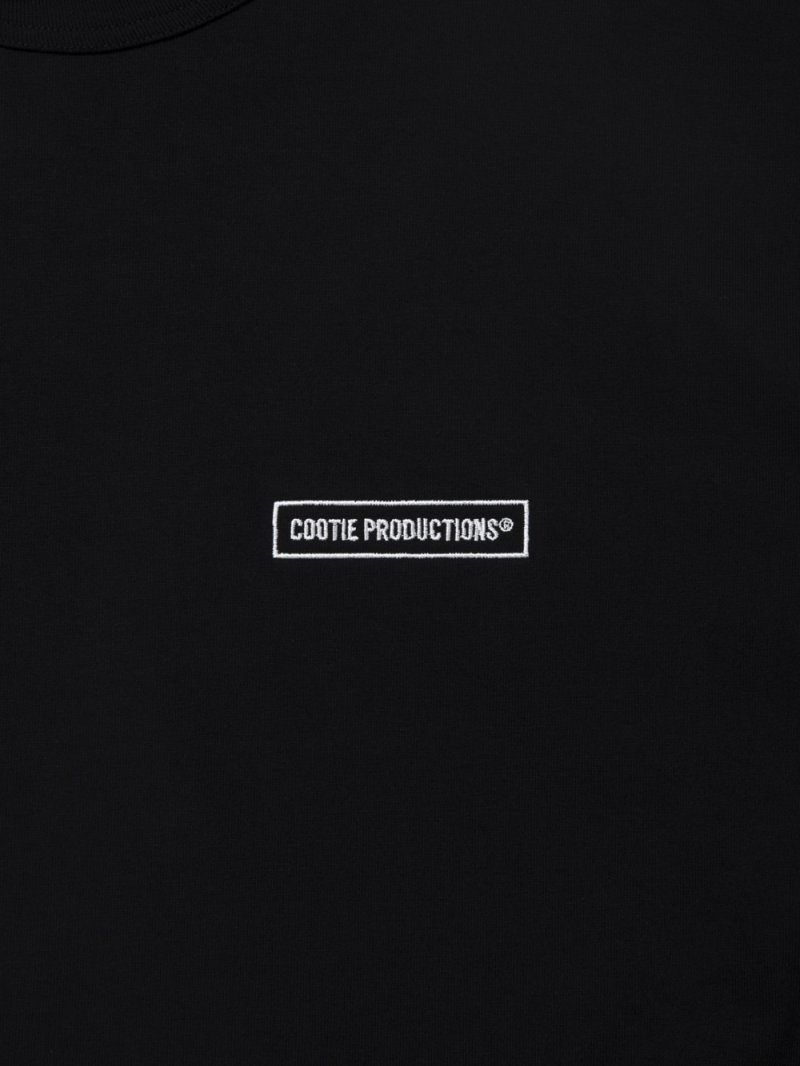 画像2: COOTIE PRODUCTIONS/Heavy Oz Jersey Plain Crew（Black）［プレーンクルー-25秋冬］