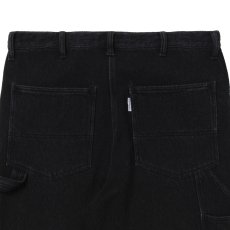 画像4: COOTIE PRODUCTIONS/Sulfur Dyed Exaggerated Twill Painter Pants（Black）［ツイルペインターパンツ-25秋冬］ (4)