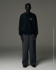 画像6: COOTIE PRODUCTIONS/Pigment Dyed Waffle Easy Pants（Black）［ピグメントダイワッフルイージーパンツ-25秋冬］ (6)