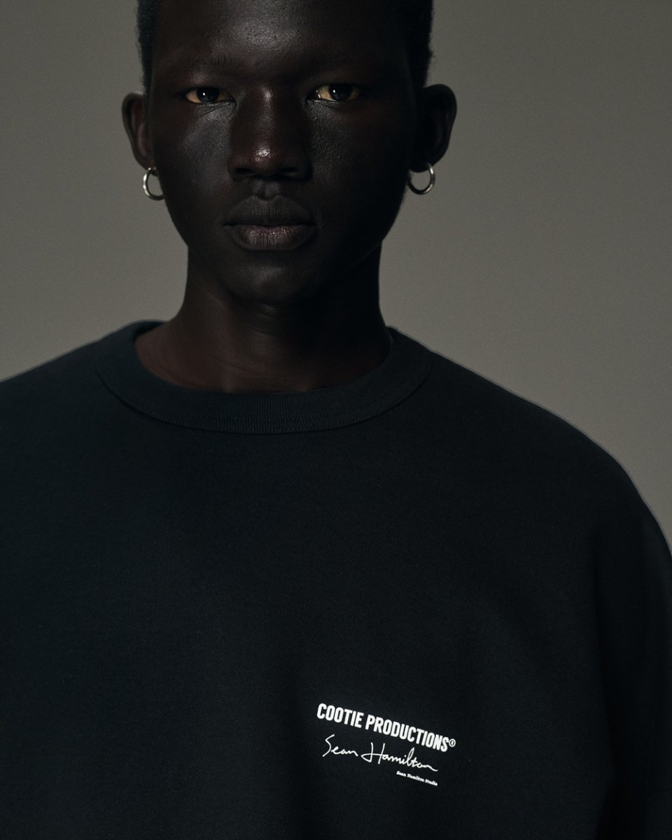 画像2: COOTIE PRODUCTIONS/One Stroke Earring - Medium（Silver）［ワンストロークイヤリング-25秋冬］ (2)