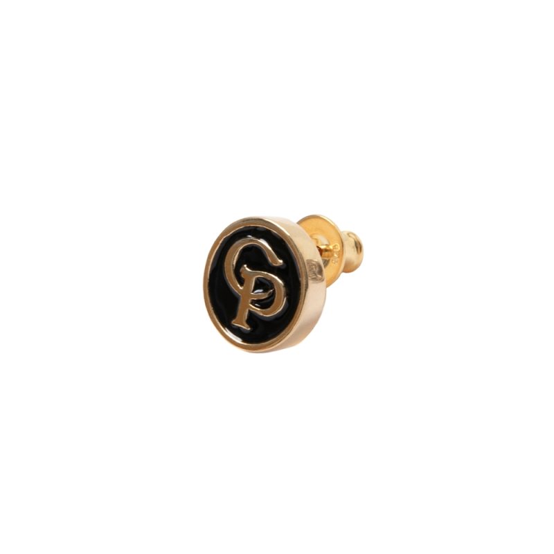 画像1: COOTIE PRODUCTIONS/Symbol Earring（Gold/Black）［シンボルイヤリング-25秋冬］