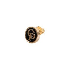 画像1: COOTIE PRODUCTIONS/Symbol Earring（Gold/Black）［シンボルイヤリング-25秋冬］ (1)