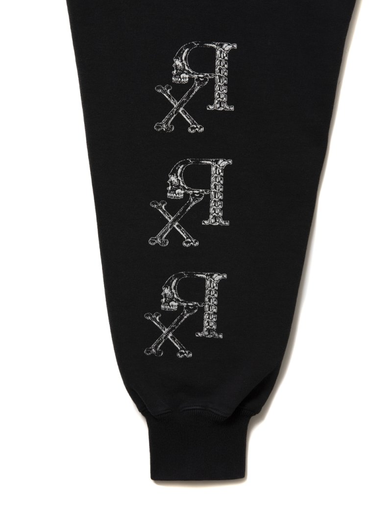 画像3: ANTIDOTE BUYERS CLUB/Fade Wash Sweat Parka（Grim Reaper）（Black）